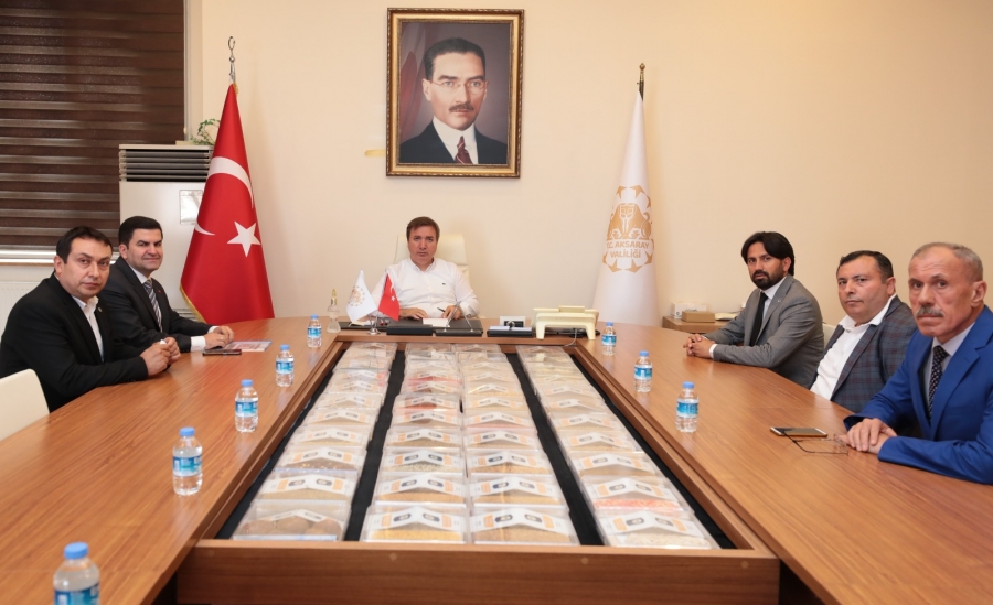 Ortaköy Belediye Başkanımız Sayın Ali Rıza ÖZDEMİR, Aksaray Valimiz Sayın Hamza AYDOĞDU başkanlığında gerçekletirilen ''Ortaköy Yunus Emre Organize Sanayi Bölgesi'' Yönetim Kurulu Toplantısına katıldı.