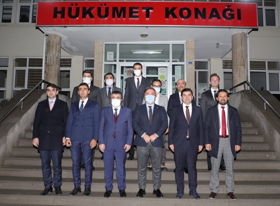 ''Aksaray Valimiz Sn. Hamza AYDOĞDU Başkanlığında Haftalık Olağan Toplantı Ortaköy'de Yapıldı.''