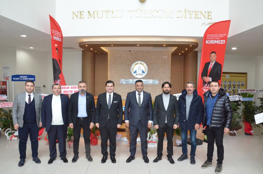 Aksaray Ticaret ve Sanayi Odası Başkanı Koçaş'a Hayırlı Olsun Ziyareti Gerçekleştirildi.