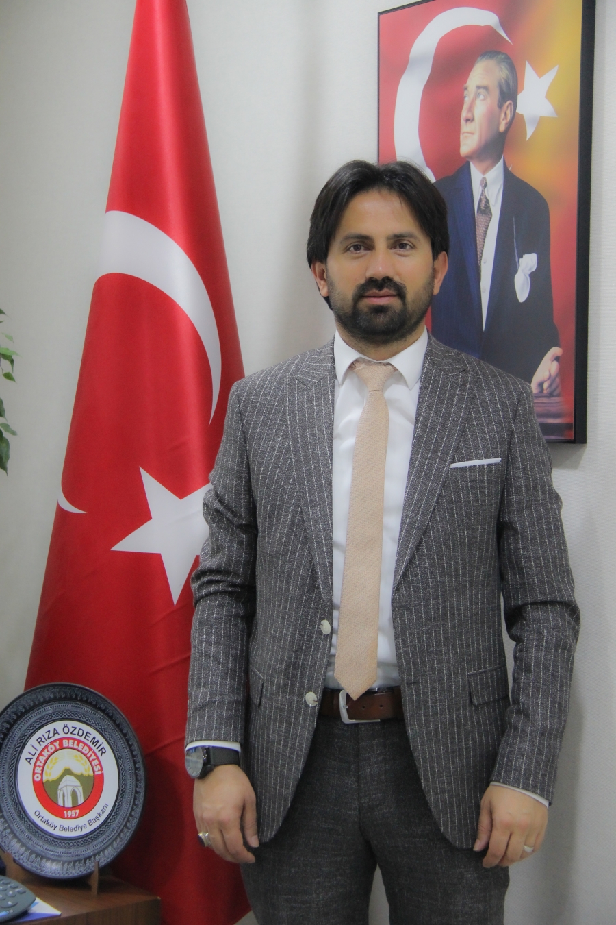 ''Ortaköy Belediye Başkanımız Sayın Ali Rıza ÖZDEMİR'in 29 Ekim Cumhuriyet Bayramı Mesajı''