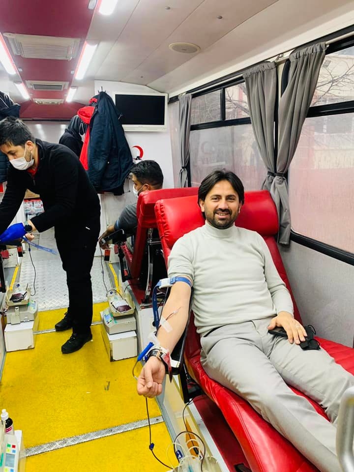 ''Kan Bağışına Bir Destekte Ortaköy Belediye Başkanımız Sayın Ali Rıza ÖZDEMİR'den''