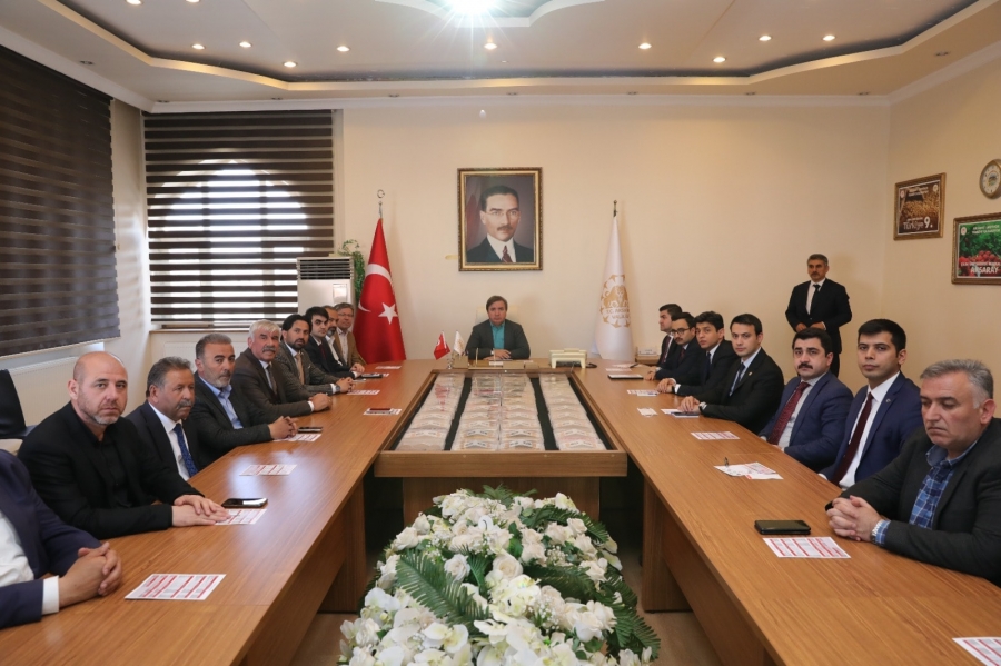 Ortaköy Belediye Başkanımız Sayın Ali Rıza ÖZDEMİR, Kırsal Kalkınmayı Destekleme Kurumu üyeleriyle düzenlenen istişare toplantısına katıldı.