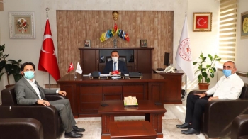 Ortaköy Belediye Başkanımız Sn. Ali Rıza ÖZDEMİR, Aksaray Gençlik ve Spor İl Müdürümüz Sn. Aslan YILDIZ’ı makamında ziyaret etti.