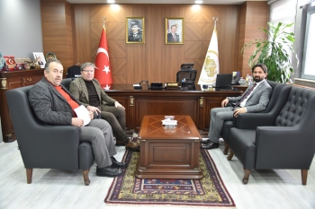 Ortaköy Belediye Başkanımız Sayın Ali Rıza ÖZDEMİR, Aksaray İl Özel İdaresi Genel Sekreteri Sayın Yüksel ÇELİK’i ziyaret etti.