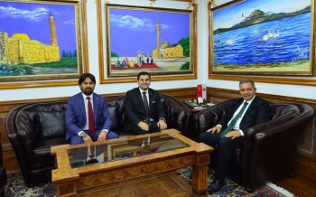 Ortaköy Belediye Başkanımız Sayın Ali Rıza ÖZDEMİR, İlçe Kaymakamımız Sayın Ahmet KARATEPE ile birlikte Kırşehir Valimiz Sayın Hüdayar Mete BUHARA’yı makamında ziyaret ettiler.