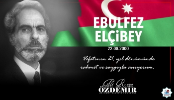 Azerbaycan eski Cumhurbaşkanı Ebulfez Elçibey’i vefatının sene-i devriyesinde rahmet ve minnetle anıyoruz. Ruhu şad olsun.