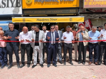 Belediye Başkanımız Ahmet Koyuncu, Maydonoz Döner Açılış Programına Katıldı.