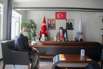 Aksaray Müze Müdürü Yusuf ALTIN, Ortaköy Belediye Başkanı Ali Rıza ÖZDEMİR'e ziyarette bulundu.
