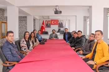 ''Ortaköy Belediyesi'ne POMEM Hazırlıklarından Dolayı Teşekkür Ziyareti''