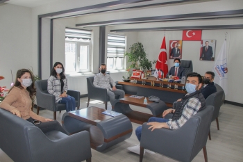 ''Ortaköy Belediyesi'ne POMEM Hazırlıklarından Dolayı Teşekkür Ziyareti''
