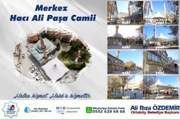 📍 Merkez Hacı Ali Paşa Camii Eski Hali / Yeni Hali