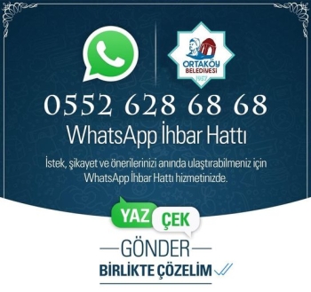 Whatsapp İhbar Hattı 7/24 Hizmetinizde!