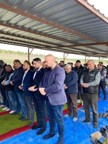Belediye Başkanımız Ahmet Koyuncu, Bozkır Köyünde yağmur duasına katıldı.