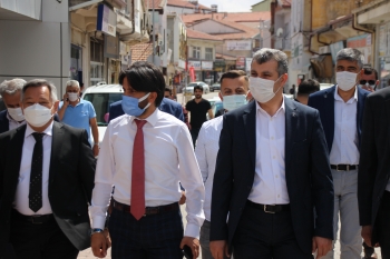 ''AK Parti Aksaray İl Başkanı Hüseyin ALTINSOY'dan Ortaköy Ziyareti''