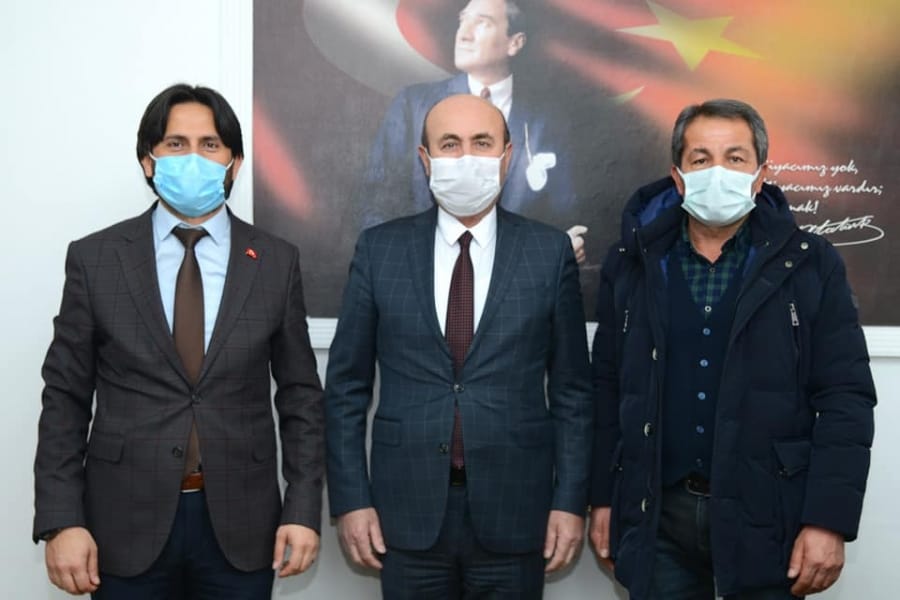 ''Belediye Başkanımız Ali Rıza ÖZDEMİR'den Kırşehir Belediye Başkanı Selahattin EKİCİOĞLU'na Ziyaret.''