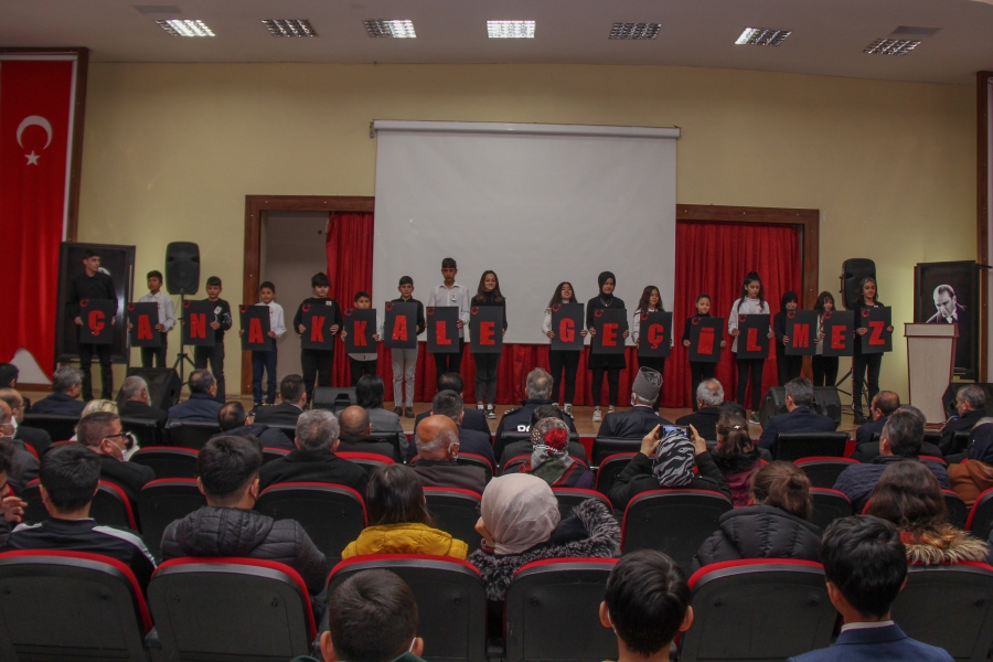 ''18 Mart Çanakkale Zaferi ve Şehitleri Anma Günü Programı''