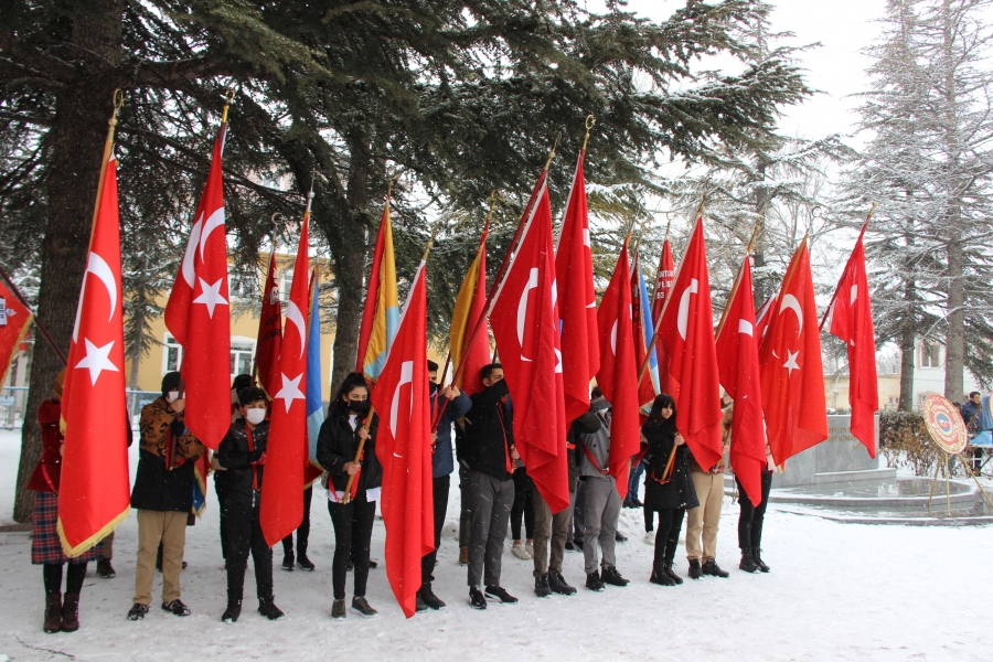 ''18 Mart Çanakkale Zaferi ve Şehitleri Anma Gününün 107. Yıl Dönümü Çelenk Sunma Töreni''